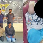 વડોદરા: પદમલા-નંદેસરી હાઈવે પર કન્ટેનર ડિવાઈડર કૂદી એસ્ટેટની ઓફિસમાં ઘૂસ્યું